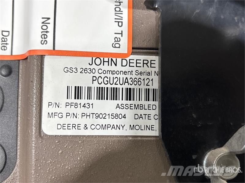John Deere GS3 2630 Guidance Display ماكينات زراعية - غير ذلك