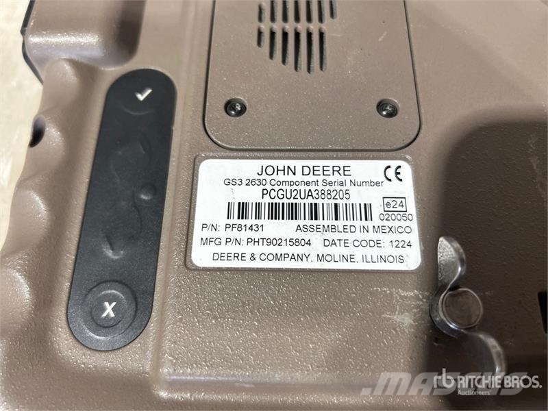 John Deere GS3 2630 Guidance Display - Fits SF2 & Swath Pro Žemės ūkis - Kita