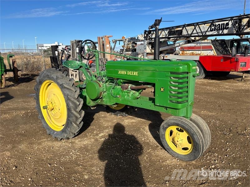 John Deere H 2WD Narrow Front Row Crop Antique Tractor Traktoren