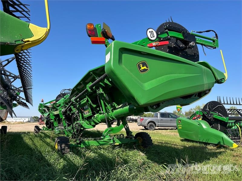 John Deere HD40R 40 ft Hinged Draper Combine Header 콤바인 헤드