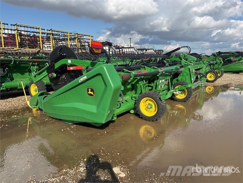 John Deere HD40R 40 ft Hinged Draper Combine Header Cabeçotes de colheitadeira
