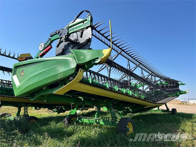 John Deere HD40R 40 ft Hinged Draper Combine Header 콤바인 헤드