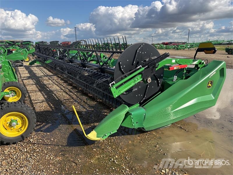 John Deere HD40R 40 ft Hinged Draper Combine Header Cabeçotes de colheitadeira
