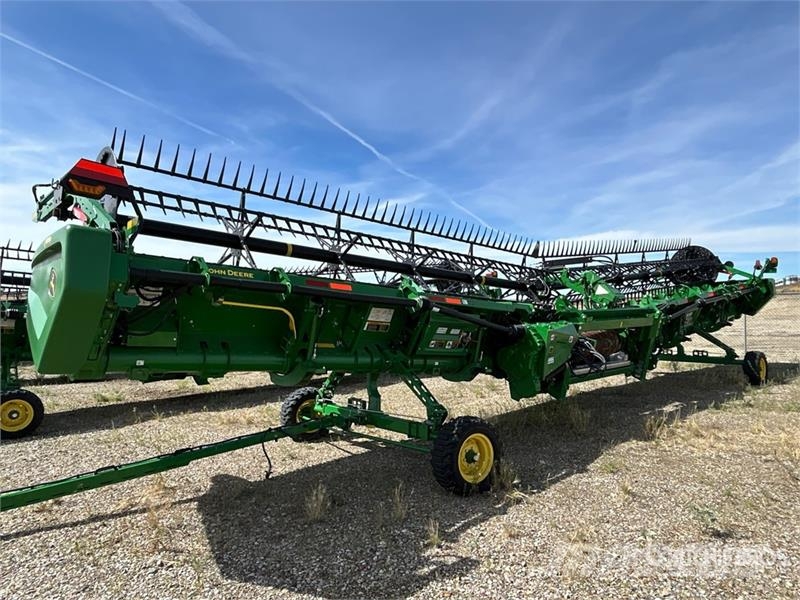 John Deere HD45F 45 ft Flex Knife Combine Header Cabeçotes de colheitadeira