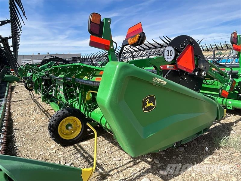 John Deere HD45F 45 ft Hinged Draper Combine Header Cabeçotes de colheitadeira