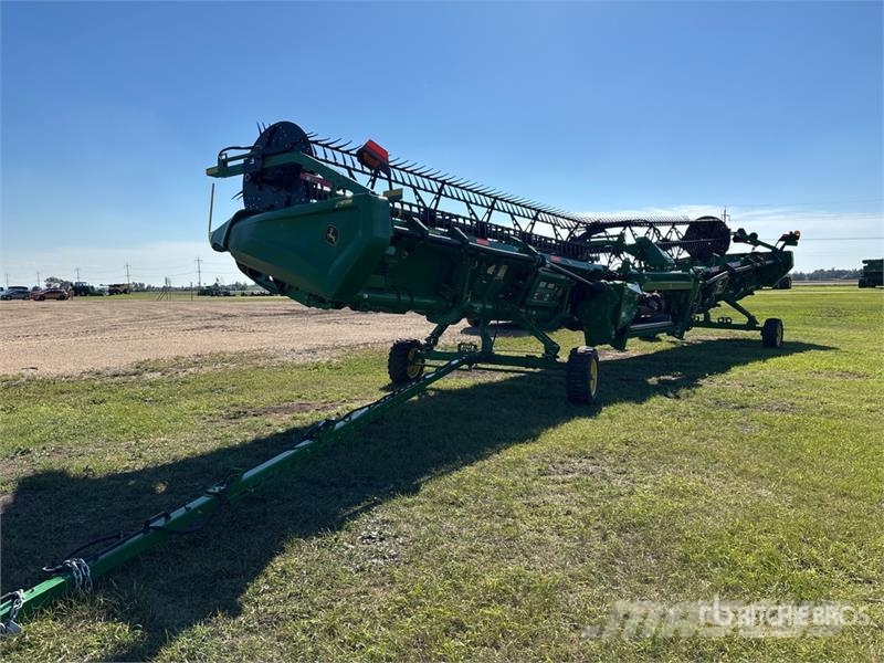 John Deere HD45F 45 ft Flex Knife Combine Header 콤바인 헤드