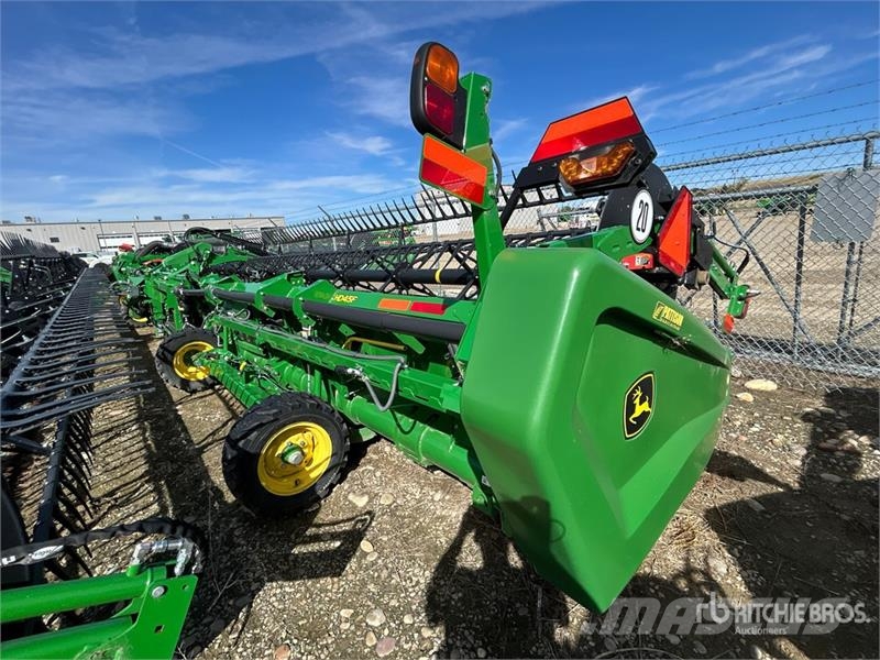 John Deere HD45F 45 ft Flex Knife Combine Header Cabeçotes de colheitadeira