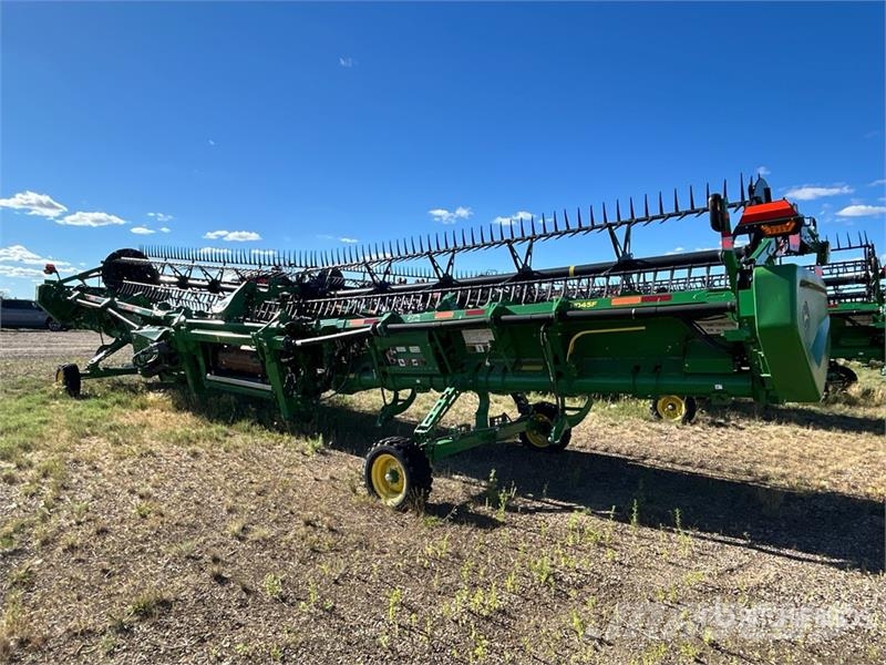 John Deere HD45F 45 ft Flex Draper Combine Header Cabeçotes de colheitadeira
