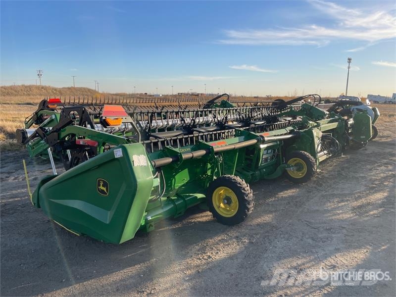 John Deere HD45F 45 ft Flex Draper Combine Header コンバイン・ハーベスター・ヘッド