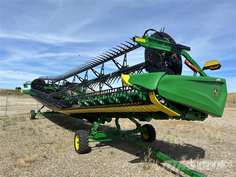 John Deere HD45F 45 ft Flex Knife Combine Header Cabeçotes de colheitadeira