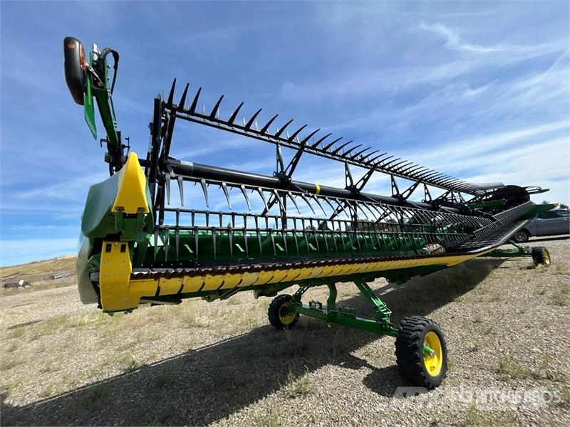 John Deere HD45F 45 ft Flex Knife Combine Header Cabeçotes de colheitadeira