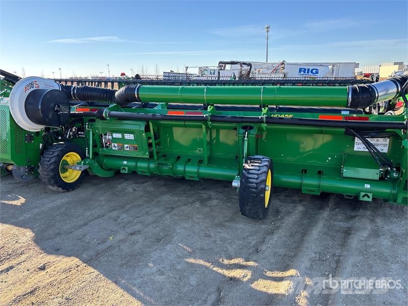 John Deere HD45F 45 ft Hinged Flex Draper Combine Header Erntevorsätze