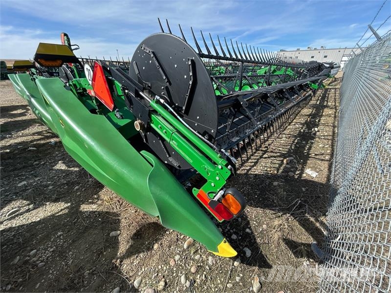 John Deere HD45F 45 ft Flex Knife Combine Header Cabeçotes de colheitadeira