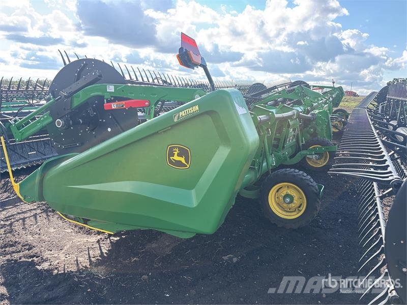 John Deere HD45R 45 ft Hinged Draper Combine Header 콤바인 헤드