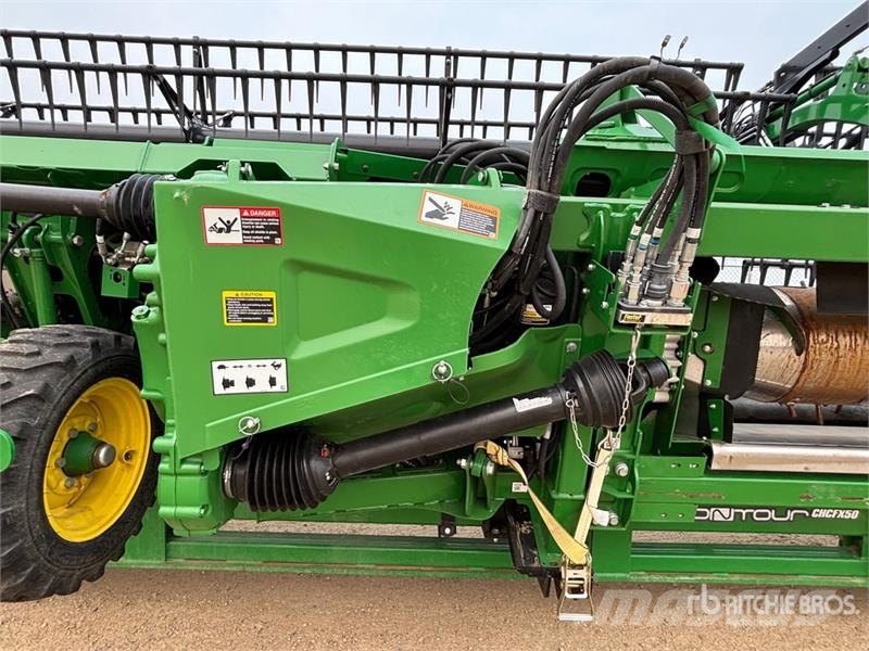 John Deere HD50F 50 ft Hinged Draper Combine Header Skjærebord til skurtresker