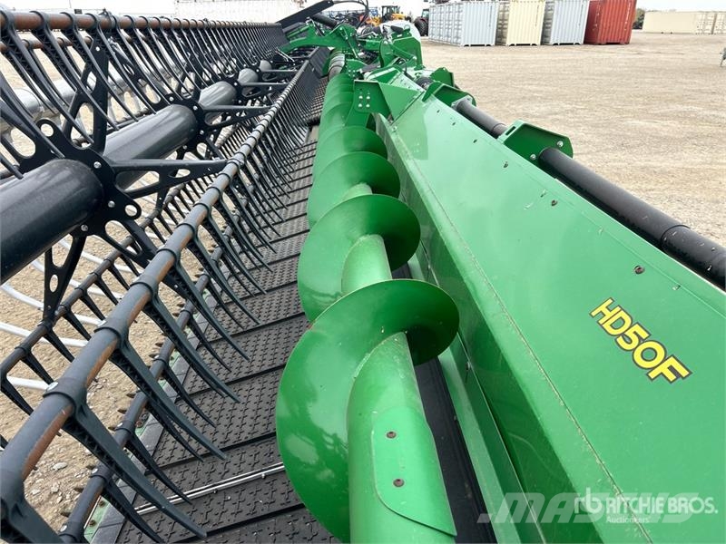 John Deere HD50F 50 ft Hinged Flex Draper Combine Header コンバイン・ハーベスター・ヘッド