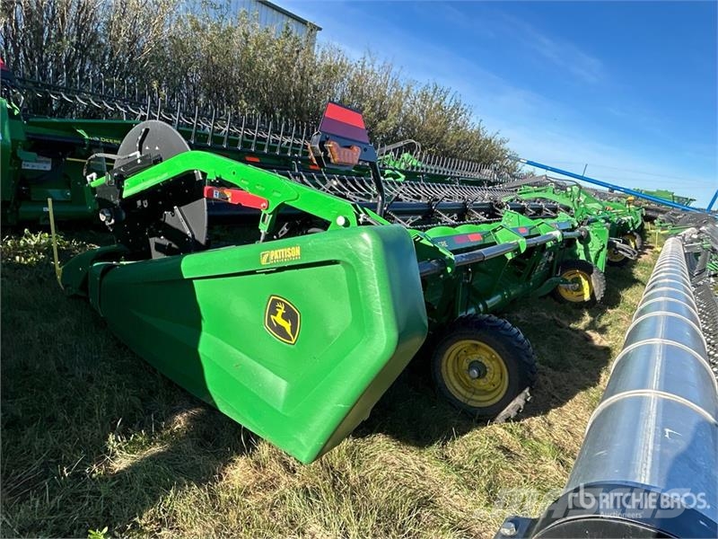 John Deere HD50F 50 ft Flex Draper Combine Header Cabeçotes de colheitadeira