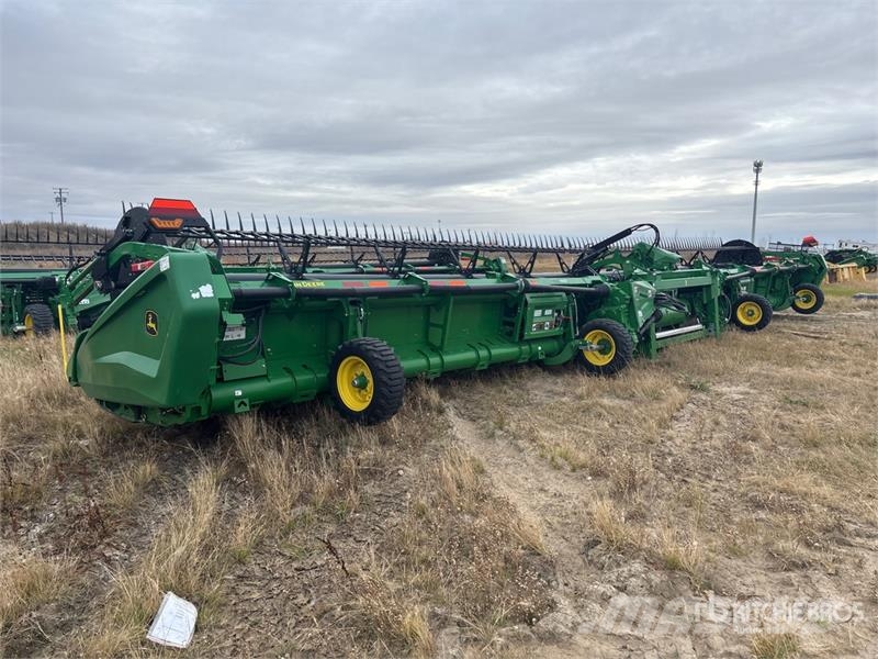John Deere HD50F 50 ft Hinged Draper Combine Header Cabezales de cosechadoras combinadas