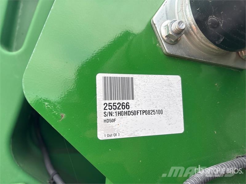 John Deere HD50F 50 ft Flex Knife Combine Header Cabeçotes de colheitadeira