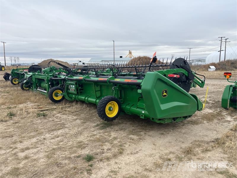 John Deere HD50F 50 ft Hinged Draper Combine Header Cabezales de cosechadoras combinadas