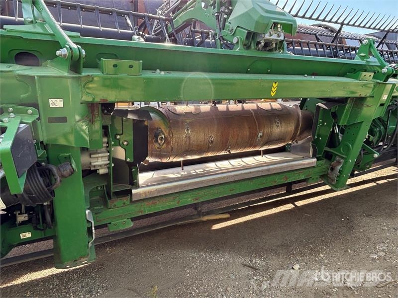 John Deere HD50F 50 ft Flex Draper Combine Header رؤوس الحصادات الدراسات