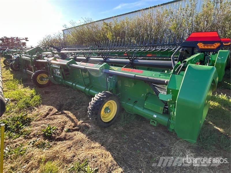 John Deere HD50F 50 ft Flex Draper Combine Header Cabeçotes de colheitadeira