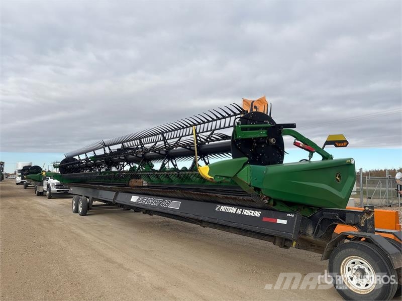 John Deere HD50F 50 ft Flex Knife Combine Header Cabeçotes de colheitadeira