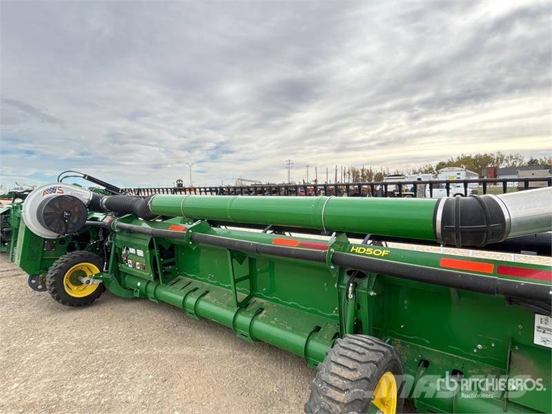 John Deere HD50F 50 ft Hinged Flex Draper Combine Header コンバイン・ハーベスター・ヘッド