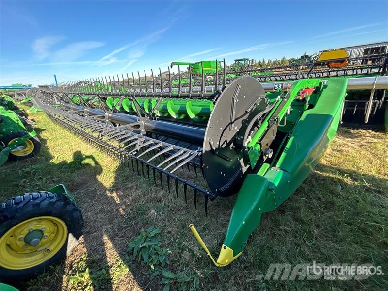 John Deere HD50F 50 ft Flex Draper Combine Header Cabeçotes de colheitadeira