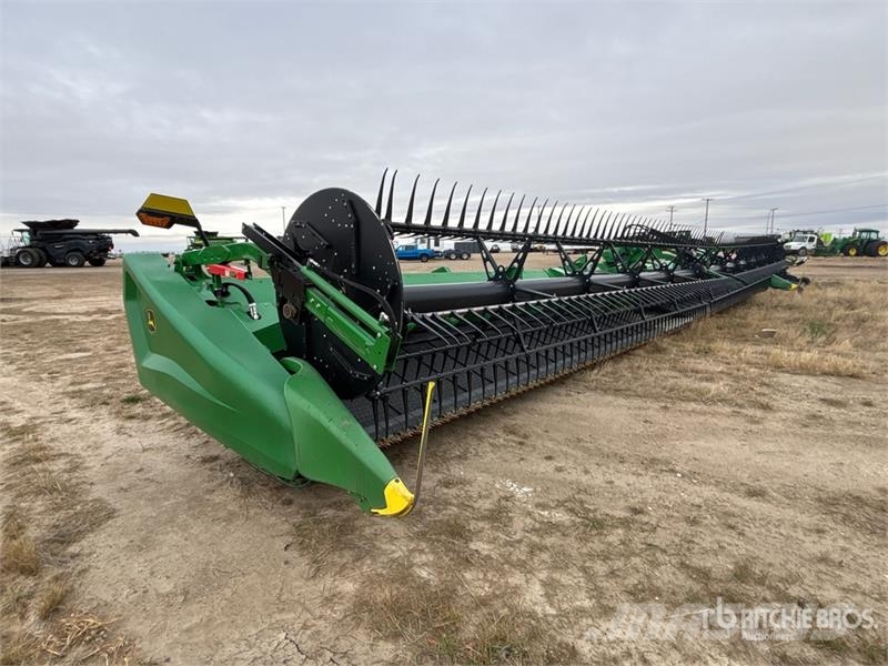 John Deere HD50F 50 ft Hinged Draper Combine Header Cabezales de cosechadoras combinadas