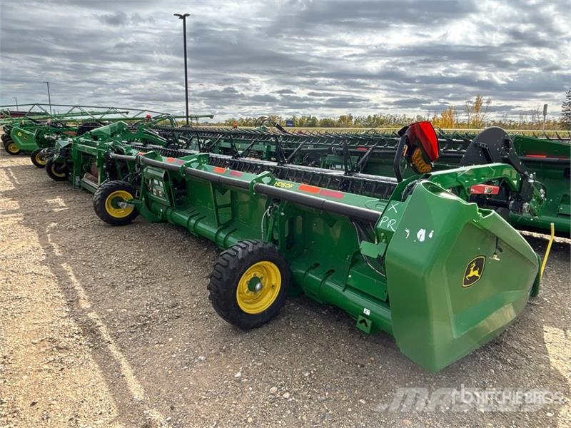 John Deere HD50F 50 ft Hinged Draper Combine Header 콤바인 헤드