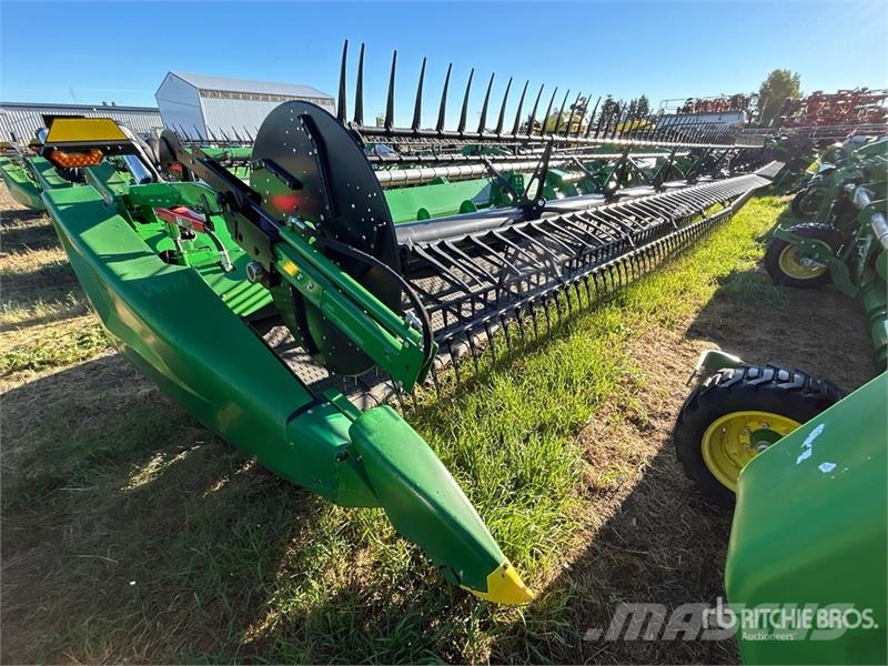 John Deere HD50F 50 ft Flex Draper Combine Header Cabeçotes de colheitadeira