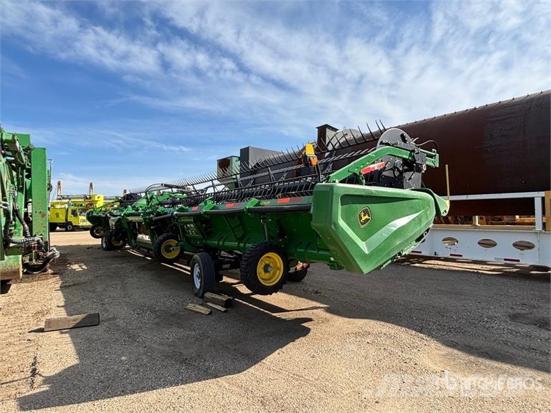 John Deere HD50F 50 ft Flex Draper Combine Header رؤوس الحصادات الدراسات