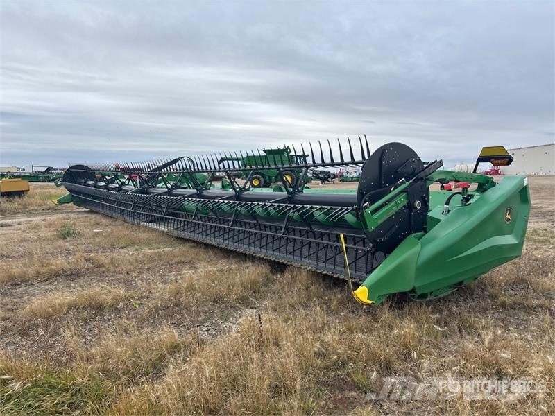 John Deere HD50F 50 ft Hinged Draper Combine Header Cabezales de cosechadoras combinadas