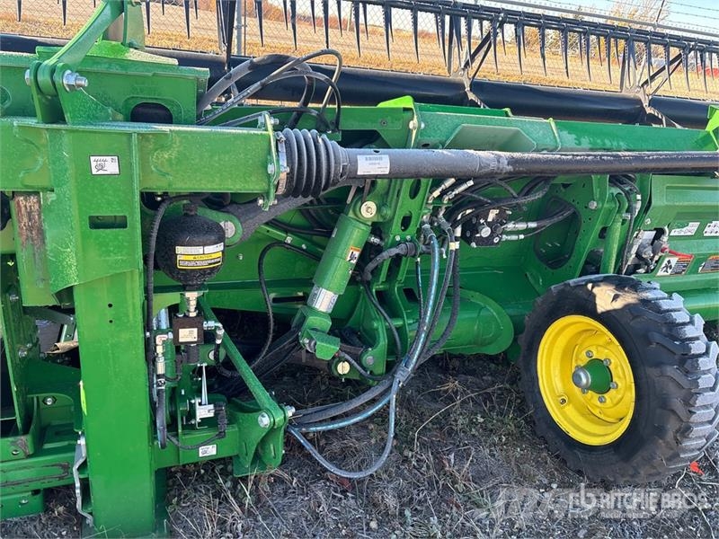 John Deere HD50R 50 ft Hinged Draper Combine Header Glave hederi za kombajne