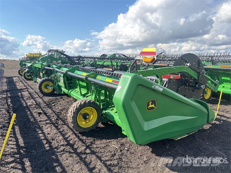 John Deere HD50R 50 ft Hinged Draper Combine Header Cabezales de cosechadoras combinadas