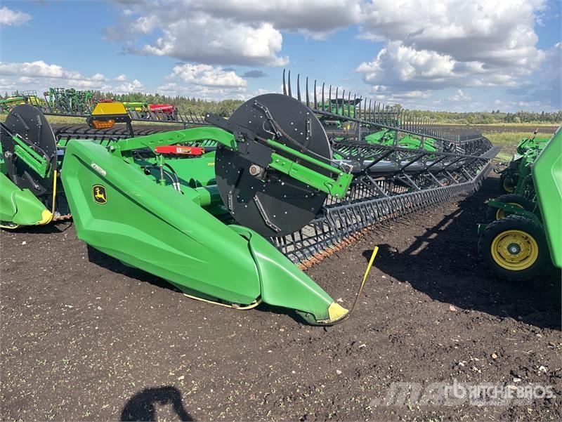 John Deere HD50R 50 ft Hinged Draper Combine Header 콤바인 헤드