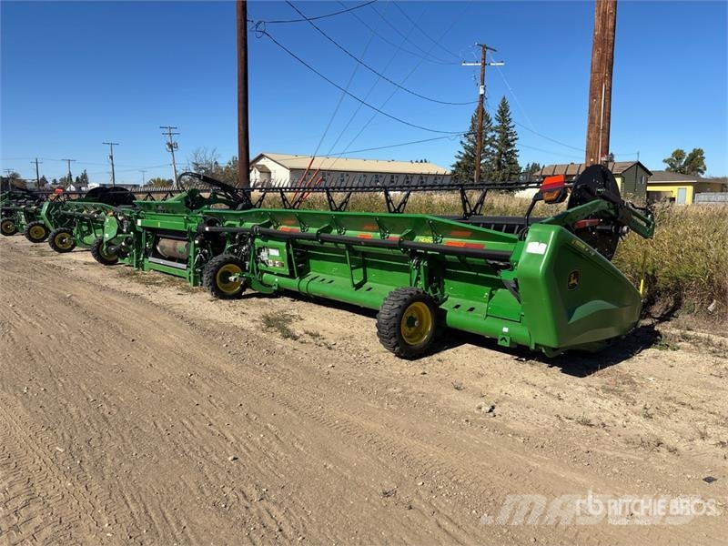 John Deere HD50R 50 ft Hinged Draper Combine Header 콤바인 헤드