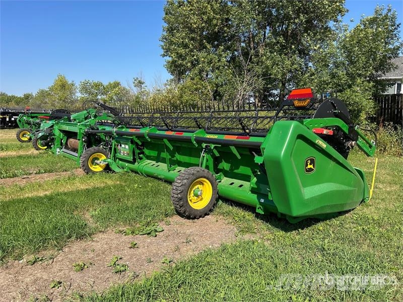 John Deere HD50R 50 ft Hinged Draper Combine Header 콤바인 헤드