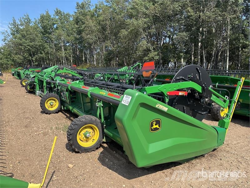 John Deere HD50R 50 ft Hinged Draper Combine Header Cabeçotes de colheitadeira