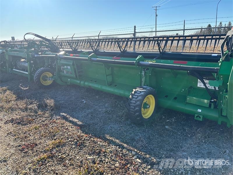 John Deere HD50R 50 ft Hinged Draper Combine Header Glave hederi za kombajne