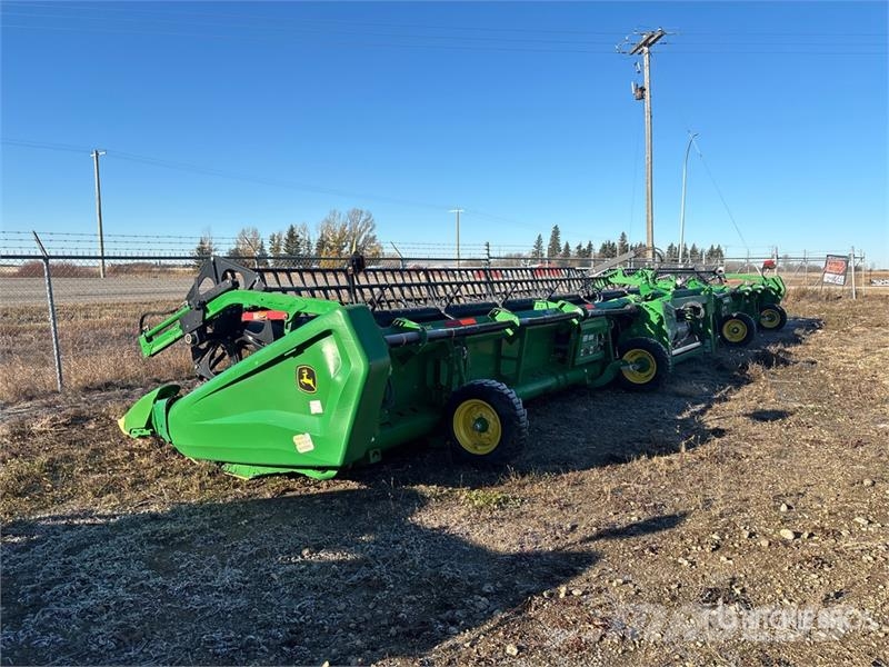 John Deere HD50R 50 ft Hinged Draper Combine Header Glave hederi za kombajne