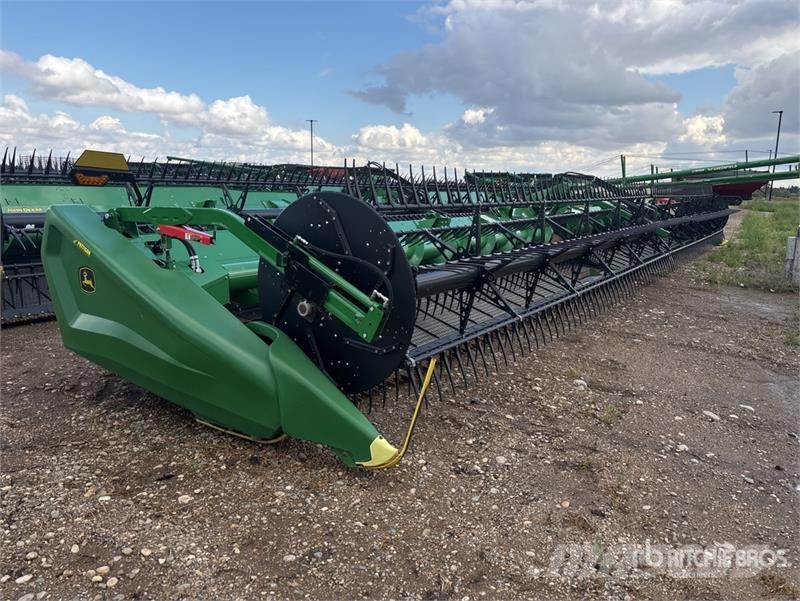 John Deere HD50R 50 ft Hinged Draper Combine Header 콤바인 헤드