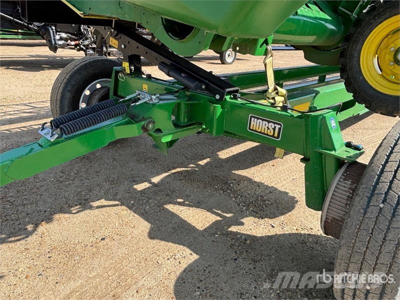 John Deere HD50R 50 ft Flex Draper Combine Header رؤوس الحصادات الدراسات