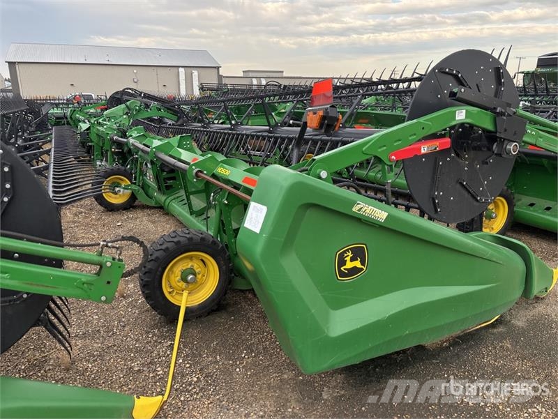 John Deere HD50R 50 ft Hinged Draper Combine Header Cabezales de cosechadoras combinadas
