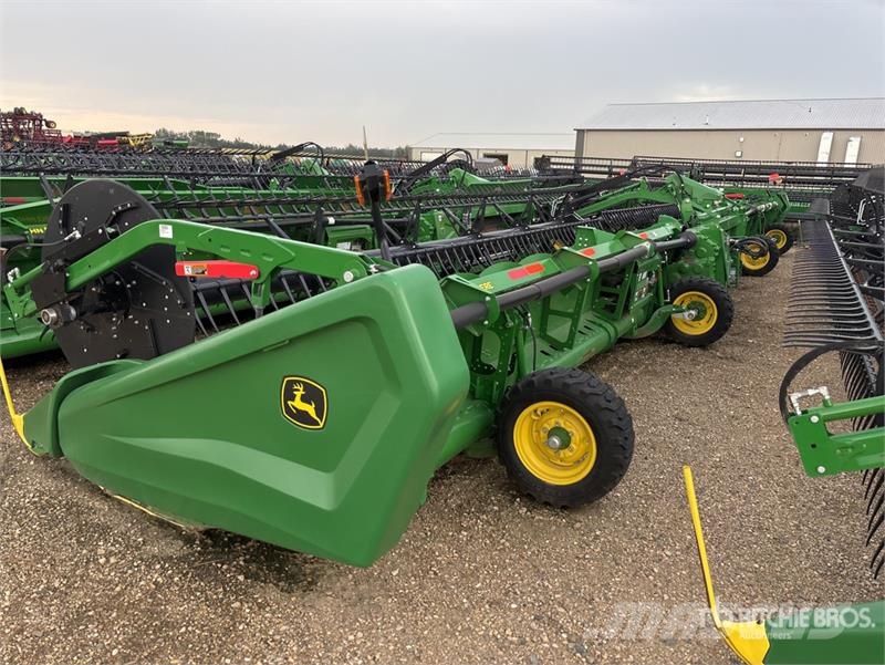 John Deere HD50R 50 ft Hinged Draper Combine Header Cabeçotes de colheitadeira