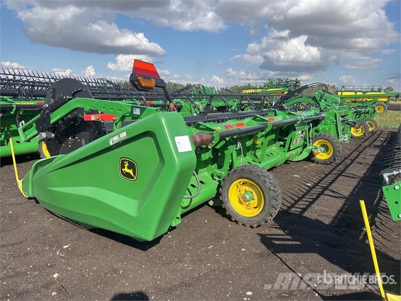 John Deere HD50R 50 ft Hinged Draper Combine Header Cabezales de cosechadoras combinadas