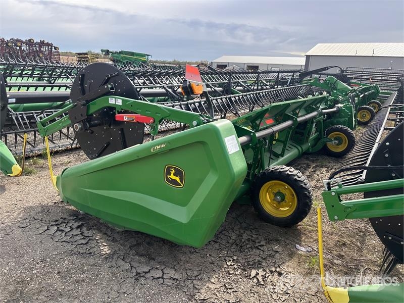John Deere HD50R 50 ft Hinged Draper Combine Header Cabeçotes de colheitadeira