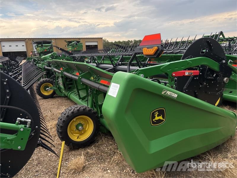 John Deere HD50R 50 ft Hinged Draper Combine Header 콤바인 헤드