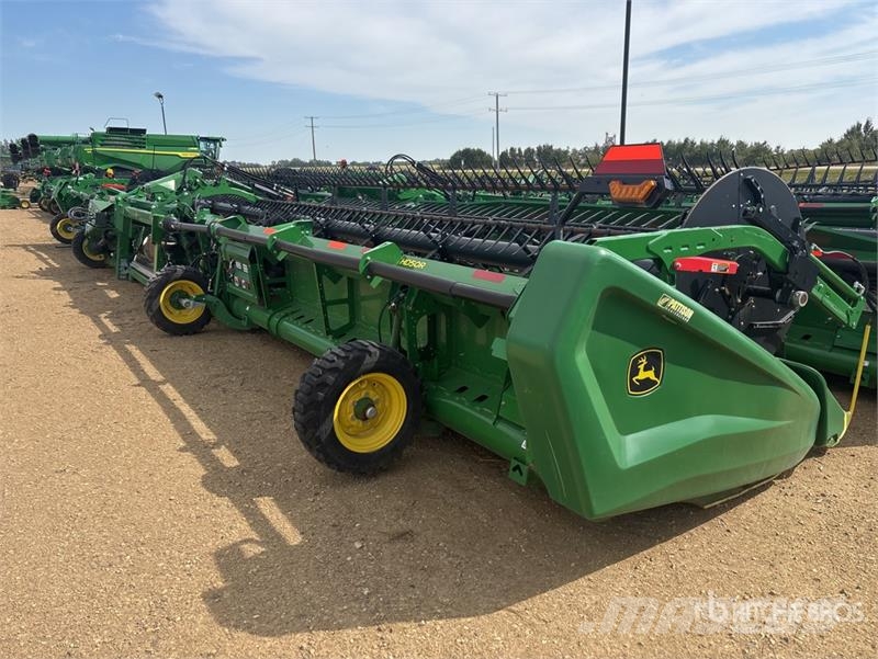 John Deere HD50R 50 ft Hinged Draper Combine Header Cabeçotes de colheitadeira